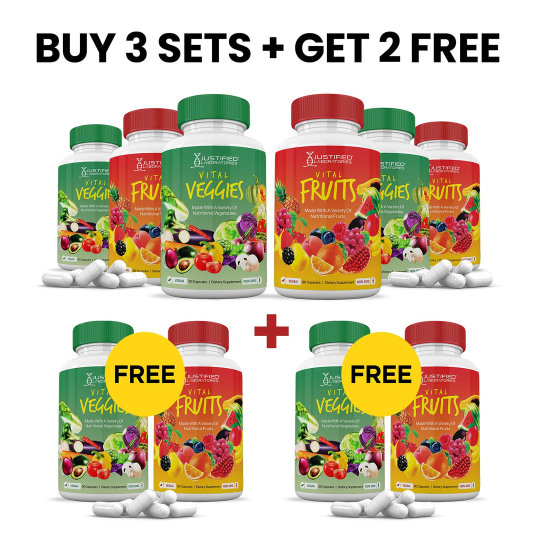 Vital Fruits & Veggies Supplement Set Deal of a Lifetime!