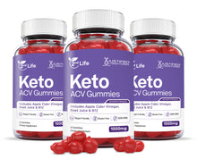 Load image into Gallery viewer, 3 Bottles 2nd Life Keto ACV Gummies 1000MG