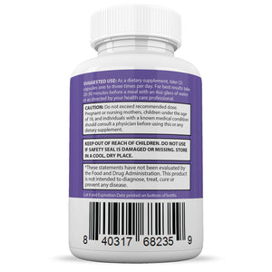 Suggested Use and Warnings of 2nd Life Keto ACV Pills 1275MG