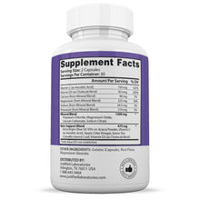Load image into Gallery viewer, Supplement Facts of 2nd Life Keto ACV Max Pills 1675MG