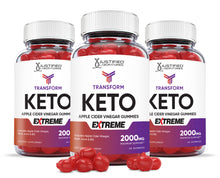 Load image into Gallery viewer, 3 Bottles 2 X Stronger Transform Keto ACV Gummies Extreme 2000mg