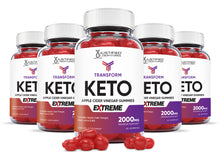 Afbeelding in Gallery-weergave laden, 5 Bottles 2 X Stronger Transform Keto ACV Gummies Extreme 2000mg