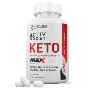 Activ Boost Keto ACV Max Pills 1675MG