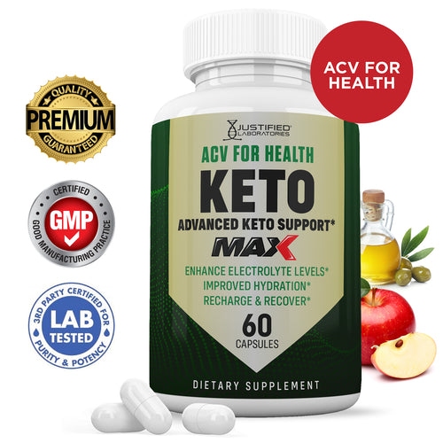 ACV For Health Keto ACV Max Pills 1675MG