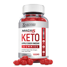 Load image into Gallery viewer, 1 bottle of Mach 5 Keto ACV Gummies