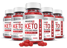 Load image into Gallery viewer, 5 bottles of Mach 5 Keto ACV Gummies