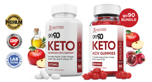 Go 90 Keto ACV Gummies + Pills Bundle