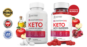 Anatomy One Keto ACV Gummies + Pills Bundle