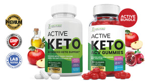 Active Keto ACV Gummies + Pills Bundle