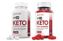 Load image into Gallery viewer, 1 Bottle of Go 90 Keto ACV Gummies + Pills Bundle