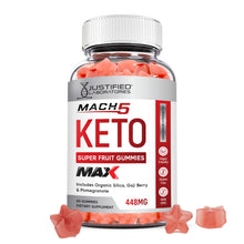 Load image into Gallery viewer, 1 bottle of Mach 5 Keto Max Gummies