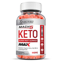 Load image into Gallery viewer, Front facing image of Mach 5 Keto Max Gummies