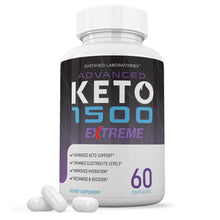 Laden Sie das Bild in den Galerie-Viewer, Advanced Keto 1500 Keto ACV Extreme Pills 1675MG