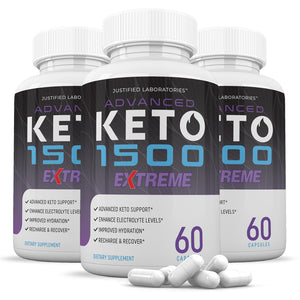Advanced Keto 1500 Keto ACV Extreme Pills 1675MG