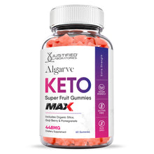 Load image into Gallery viewer, Front facing of Algarve Keto Max Gummies