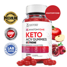 Load image into Gallery viewer, 2 x Stronger Anatomy One Keto ACV Gummies Extreme 2000mg