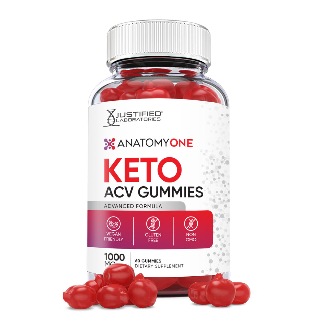 1 Bottle Anatomy One Keto ACV Gummies 1000MG