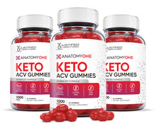 Load image into Gallery viewer, 3 Bottles Anatomy One Keto ACV Gummies 1000MG
