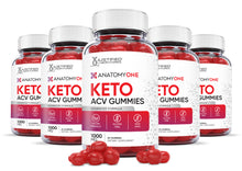 Load image into Gallery viewer, 5 Bottles Anatomy One Keto ACV Gummies 1000MG
