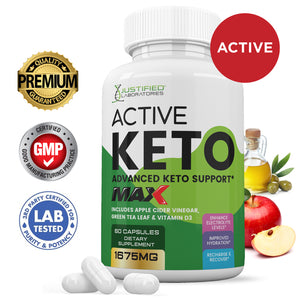 Active Keto ACV Max Pills 1675MG