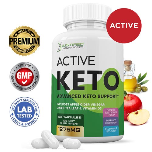 Pilules actives Keto ACV 1275MG