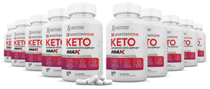 10 bottles of Anatomy One Keto ACV Max Pills 1675MG
