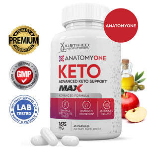 Anatomy One Keto ACV Max Pills 1675MG