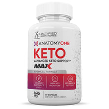 Load image into Gallery viewer, Front facing image of Anatomy One Keto ACV Max Pills 1675MG
