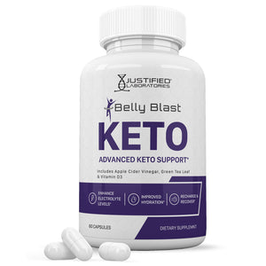 Belly Blast Keto ACV Pills 1275MG