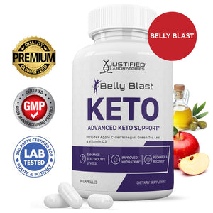 Belly Blast Keto ACV Pills 1275MG
