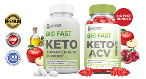 Bio Fast Keto ACV Gummies + Pills Bundle
