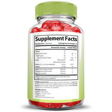 Afbeelding in Gallery-weergave laden, Supplement Facts of 2 x Stronger Bio Fast Keto ACV Gummies Extreme 2000mg