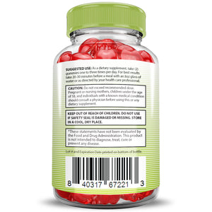 Suggested Use and warnings of 2 x Stronger Bio Fast Keto ACV Gummies Extreme 2000mg