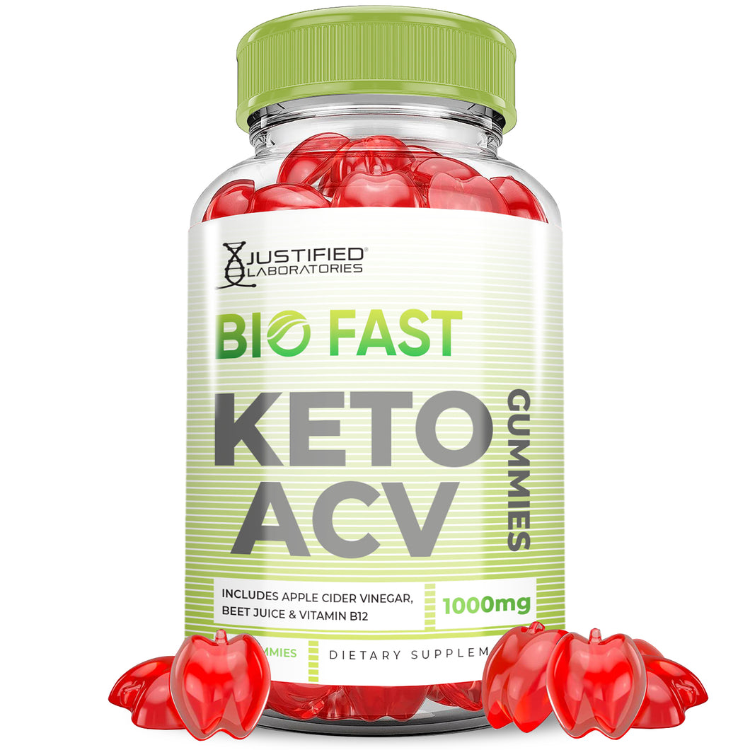 1 Bottle Bio Fast Keto ACV Gummies 1000MG