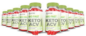 10 Bottles Bio Fast Keto ACV Gummies 1000MG