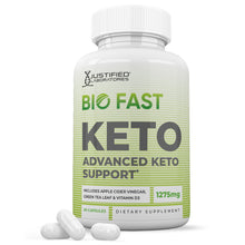 Load image into Gallery viewer, 1 bottle of Bio Fast Keto ACV Pills 1275MG&#39;