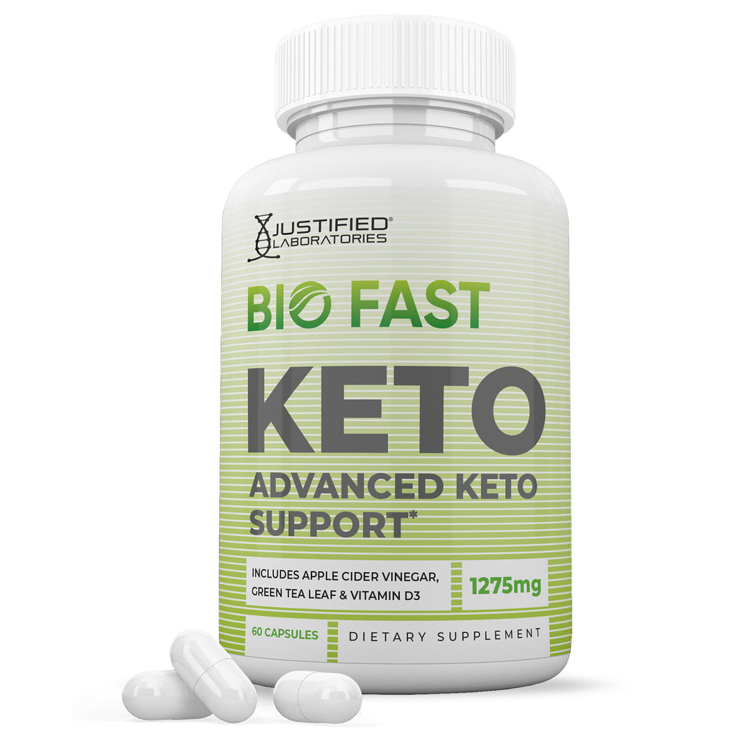 1 bottle of Bio Fast Keto ACV Pills 1275MG'