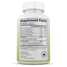 Cargar imagen en el visor de la Galería, Supplement Facts of Bio Fast Keto ACV Pills 1275MG