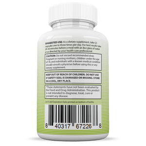 Suggested use and warnings of Bio Fast Keto ACV Pills 1275MG