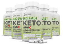 Load image into Gallery viewer, 5 bottles of Bio Fast Keto ACV Max Pills 1675MG