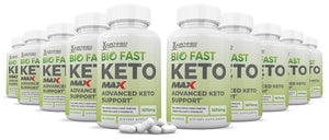 10 bottles of Bio Fast Keto ACV Max Pills 1675MG