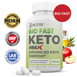 Bio Fast Keto ACV Max Pills 1675MG