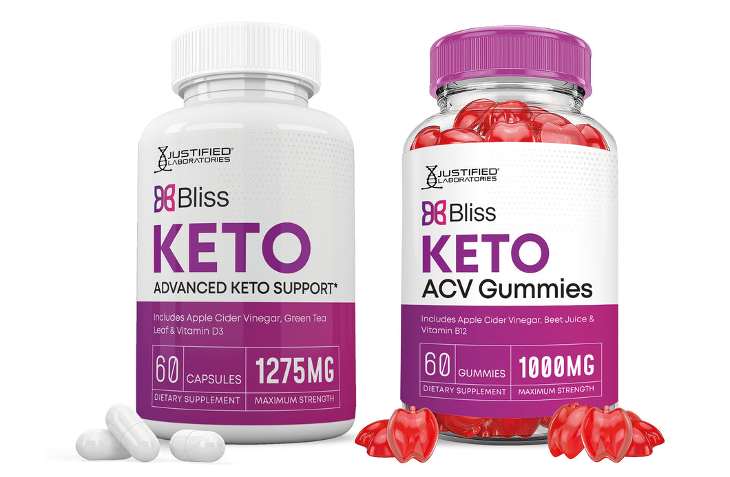 Bliss Keto ACV Gummies + Pills Bundle