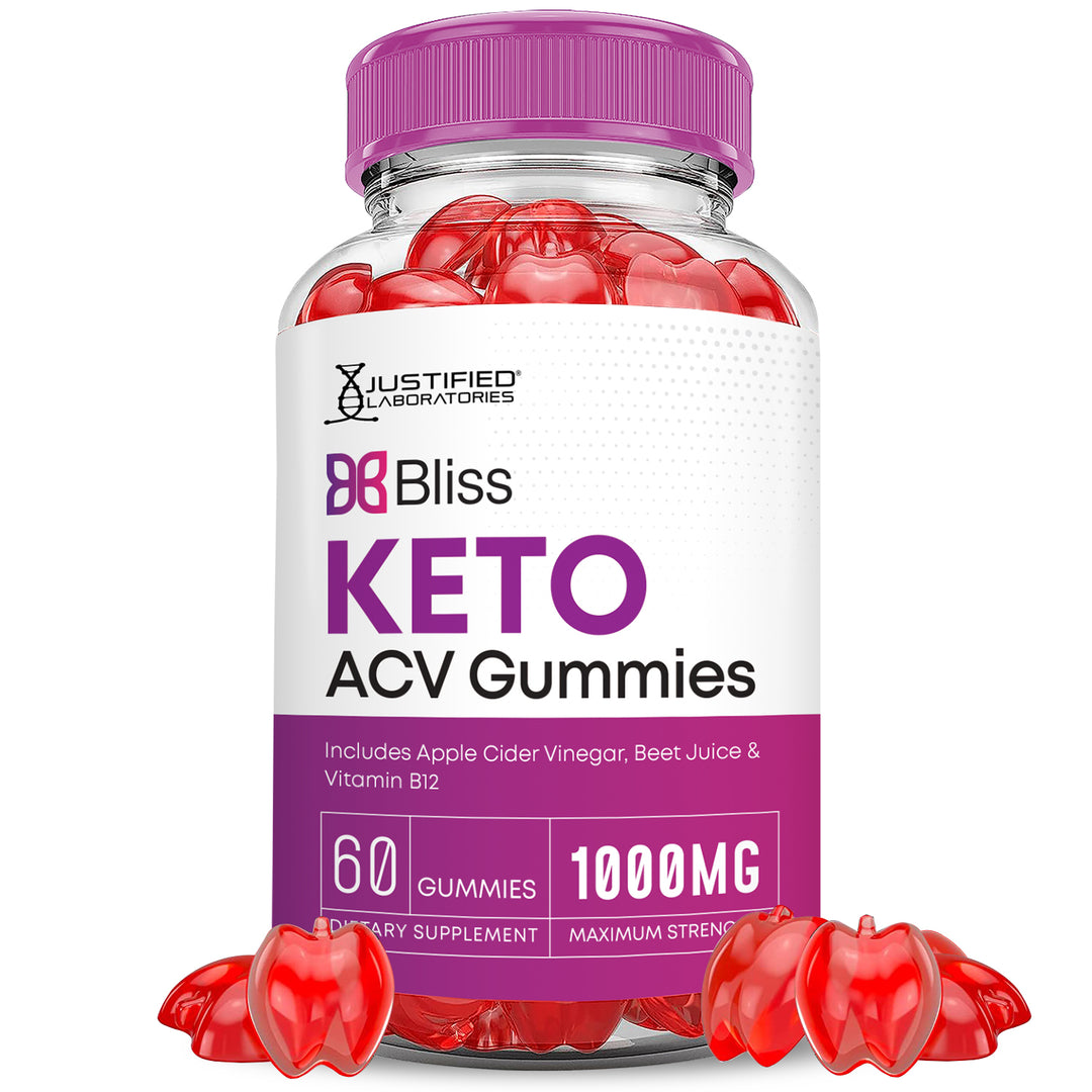 1 bottle Bliss Keto ACV Gummies 1000MG