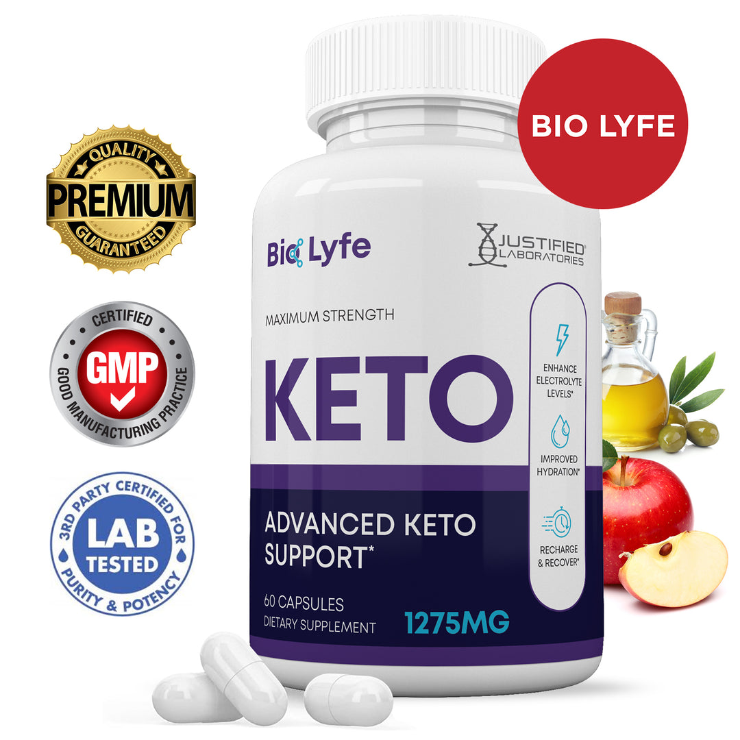 Bio Lyfe Keto ACV Pills 1275MG