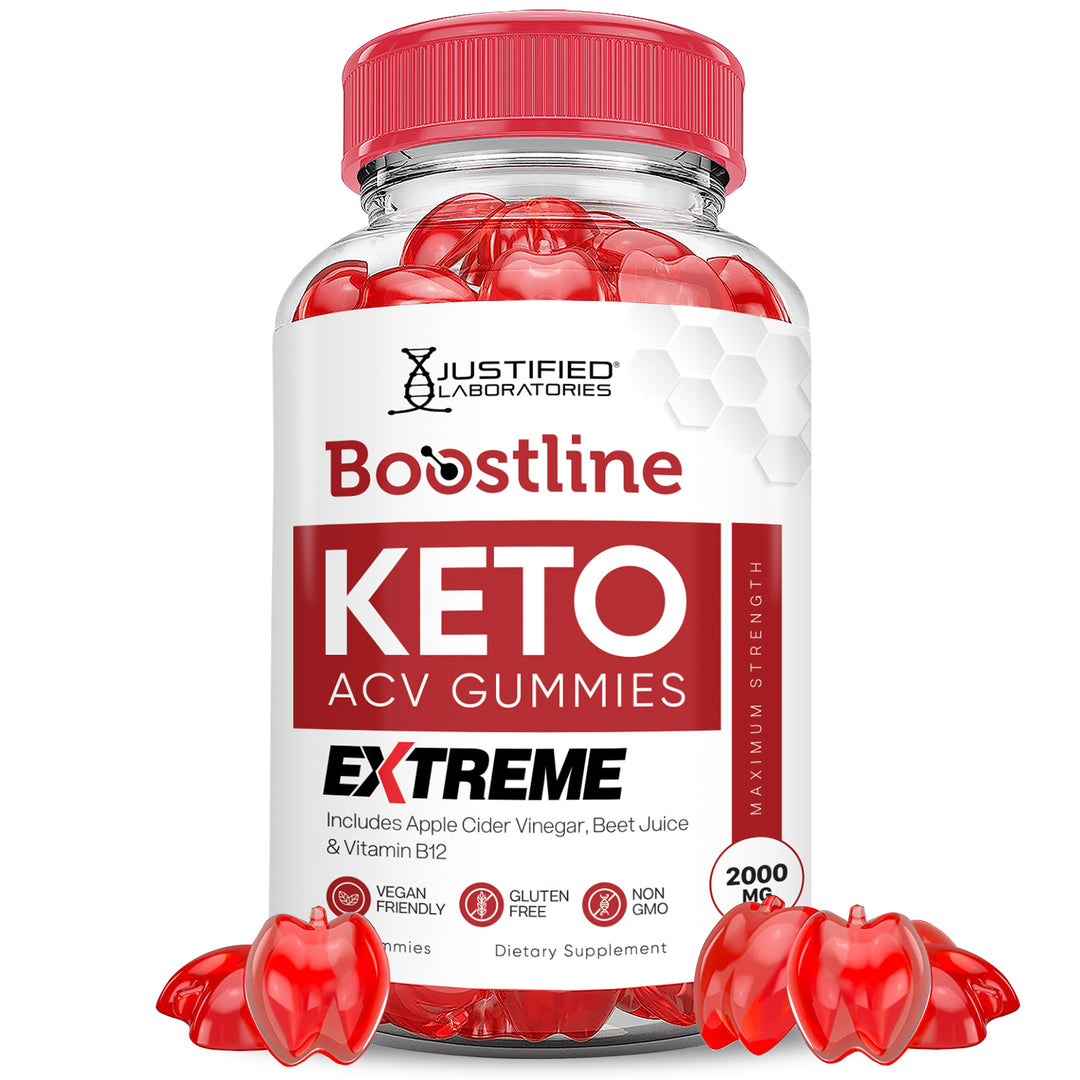 1 bottle Boostline Keto ACV Gummies Extreme 2000mg