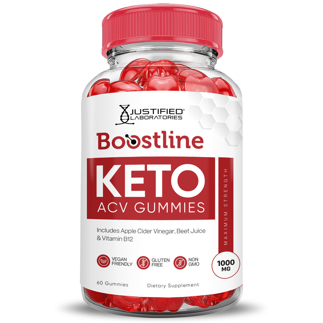 Front of Boostline Keto ACV Gummies 1000MG