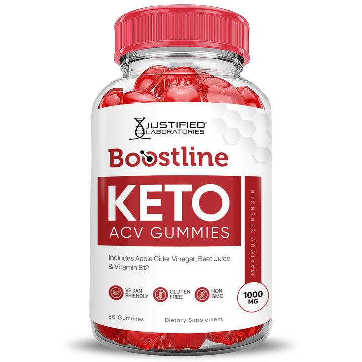 Front of Boostline Keto ACV Gummies 1000MG