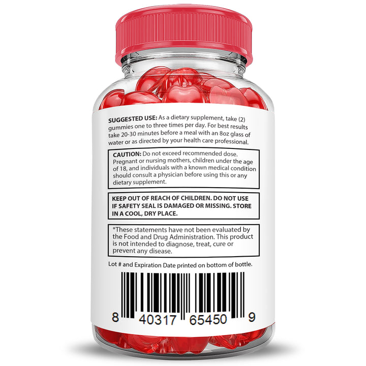 Suggested use of Boostline Keto ACV Gummies 1000MG