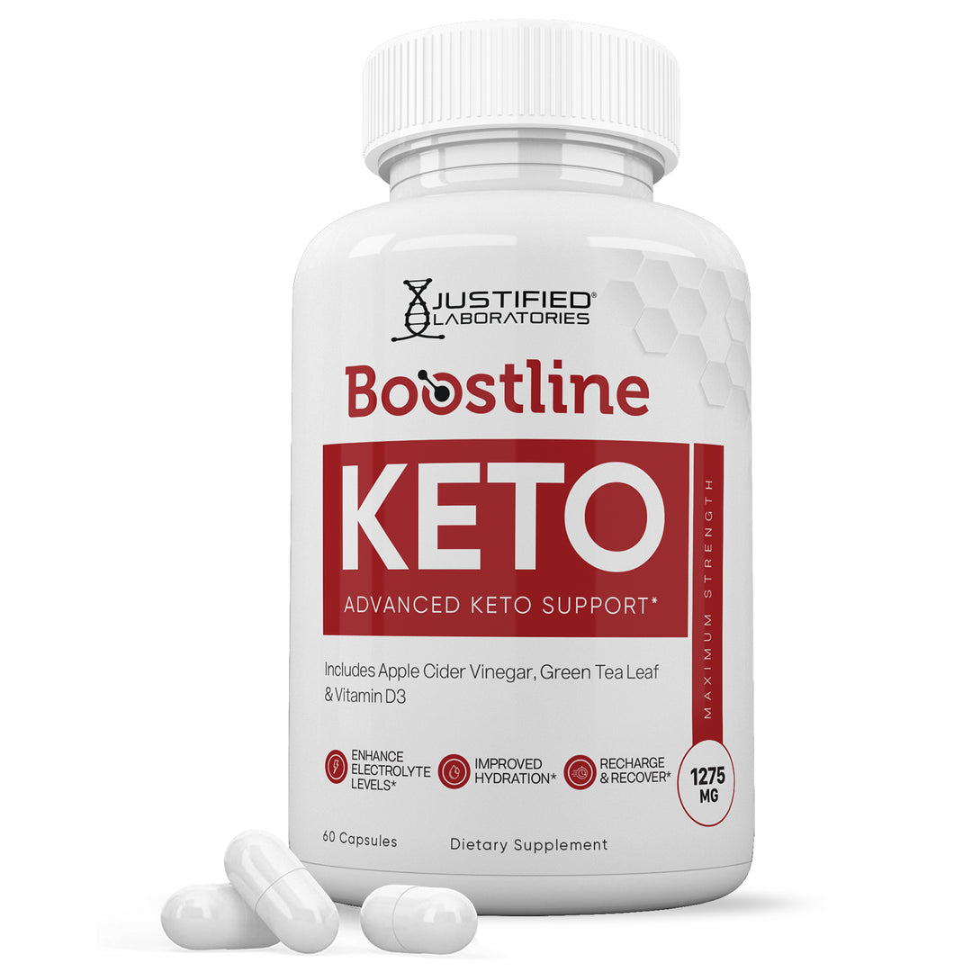1 Bottle of Boostline Keto ACV Pills 1275MG
